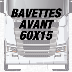 2x Bavette 60x15 blanche...