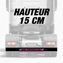 Bavette 15 cm noire...